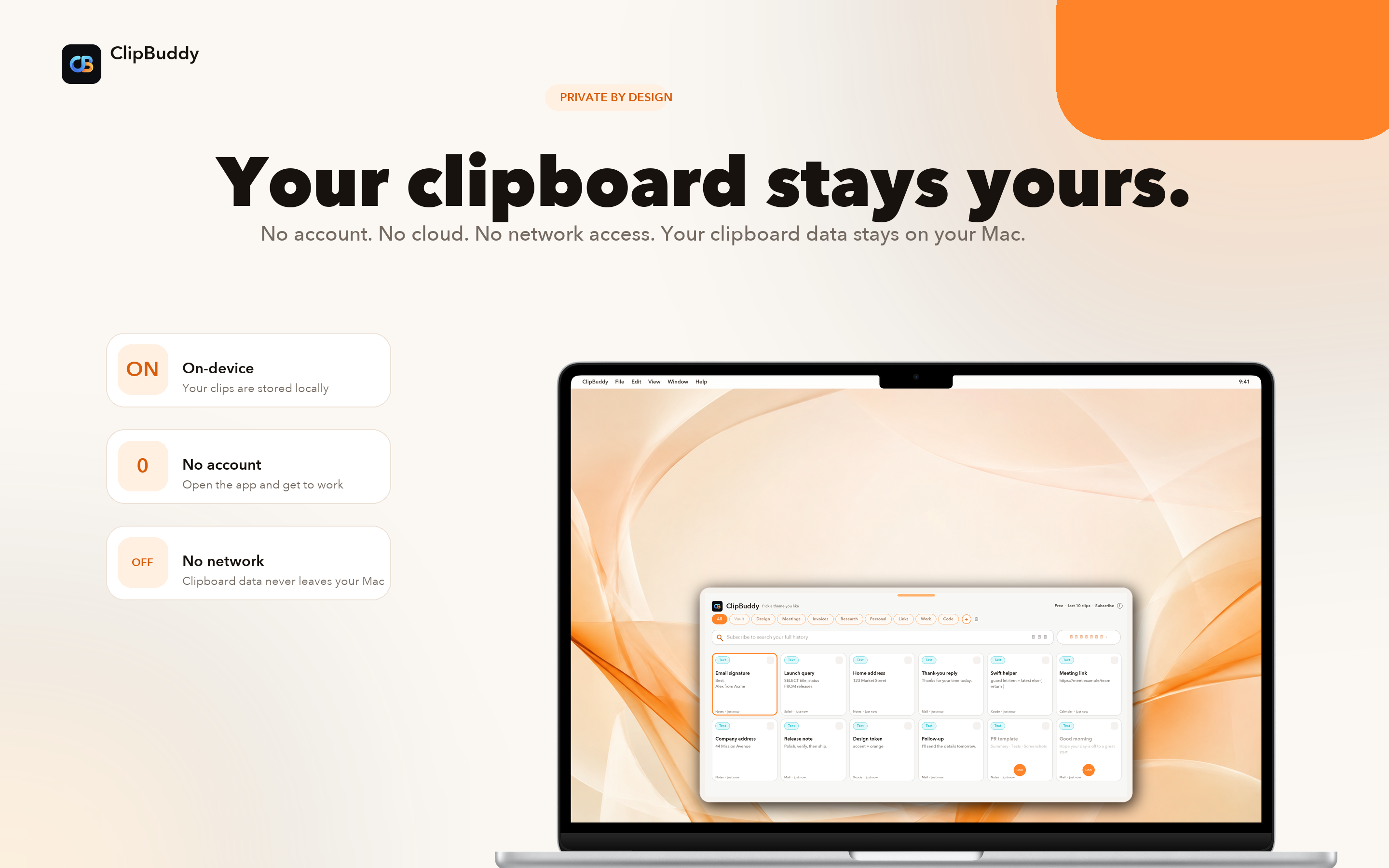 Your Clipboard Stays Yours